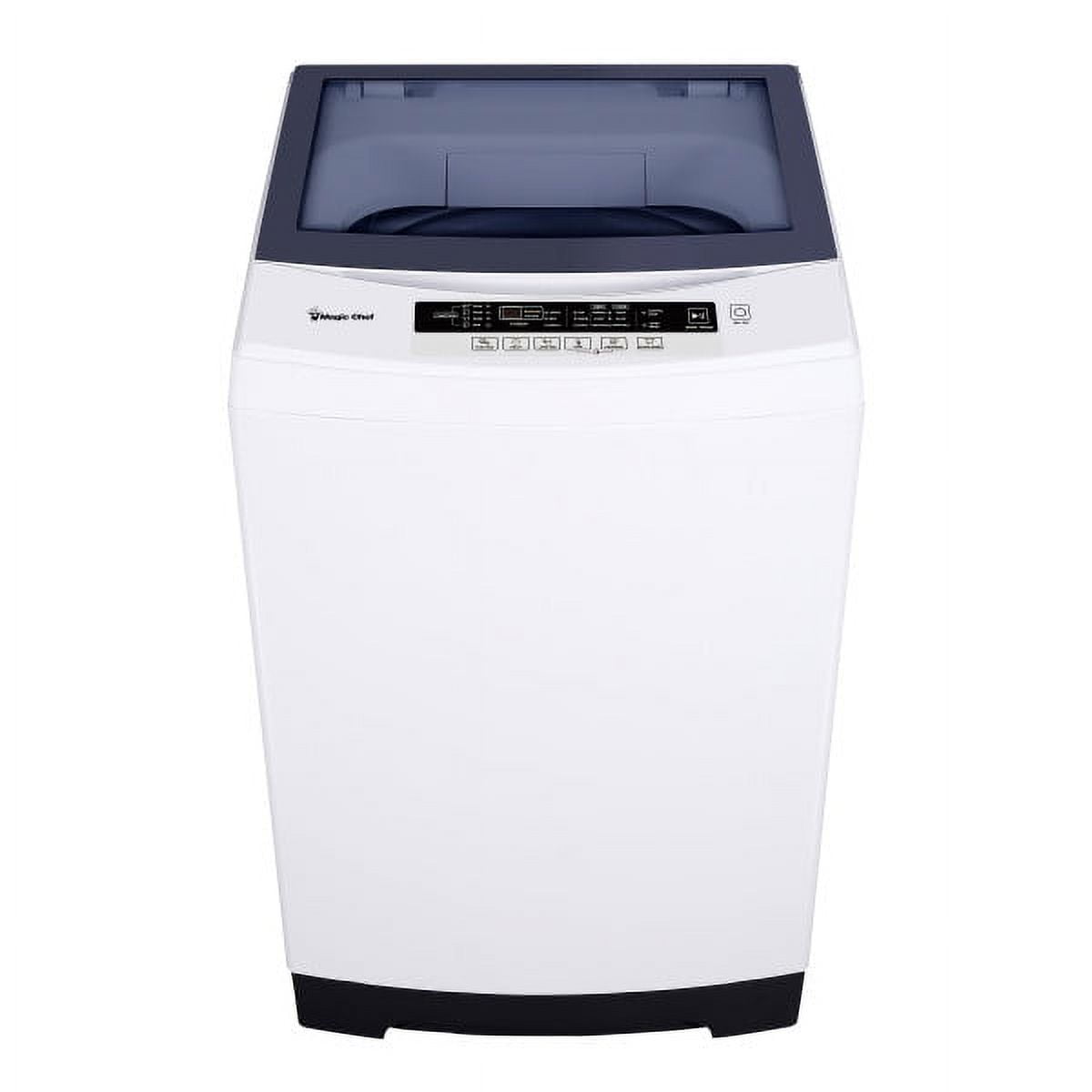 Compact White Stainless Steel Top Load Washer for RVs