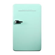 Magic Chef 3.2 cu. ft. Retro Mini Refrigerator in Mint Green, without Freezer in Mint Green