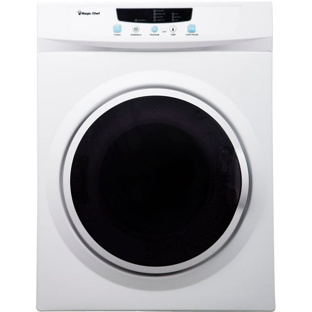 Magic Chef 3.5 cu. ft. Compact Electric Dryer, White
