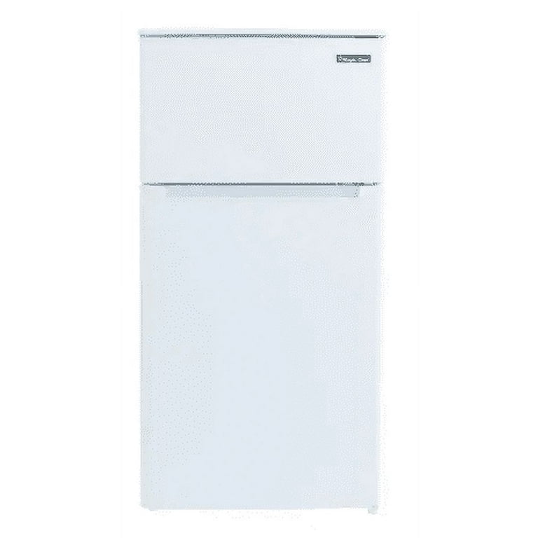 Magic Chef 4.5 cu. ft. 2 Door Mini Fridge in White with Freezer