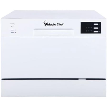 Magic Chef 6-Setting Countertop Dishwasher