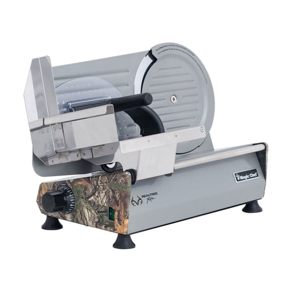 Magic Chef 8.6 Inch Meat Slicer, Realtree Xtra Camo