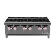 Magic Chef Commercial 36 in Natural Gas Commercial Counter Hot Plate Range in Stainless Steel in Stainless Steel