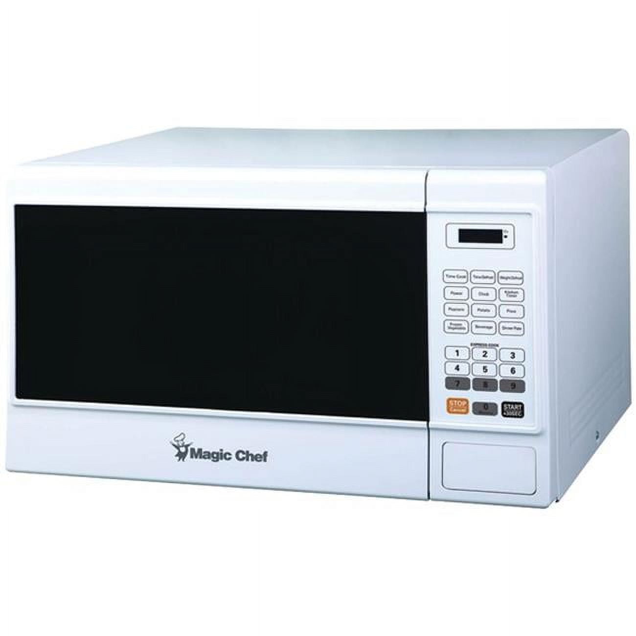 Magic Chef Countertop Microwave, White 1.3 Cu ft