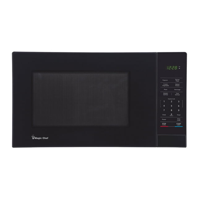 Magic Chef MC110MB Countertop Microwave Oven, 1,000 Watts, Black