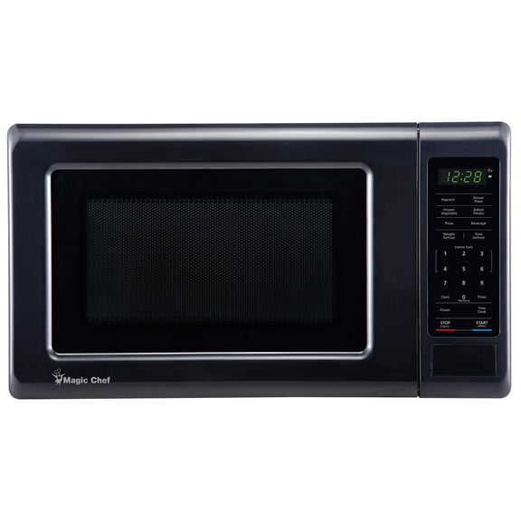 Magic Chef 0.7-Cu. Ft. 700-Watt Countertop Digital Touch Microwave, Black