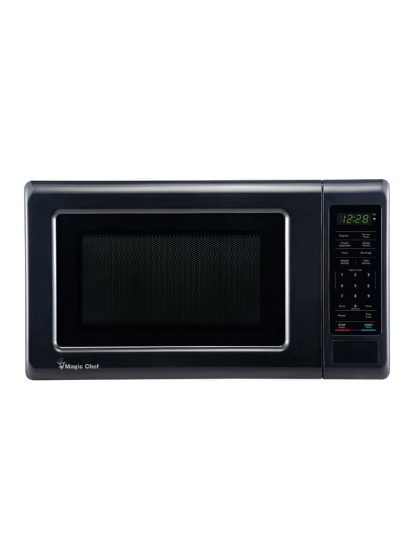 Magic Chef MC77MB Countertop Microwave Oven, 700 Watts, Black