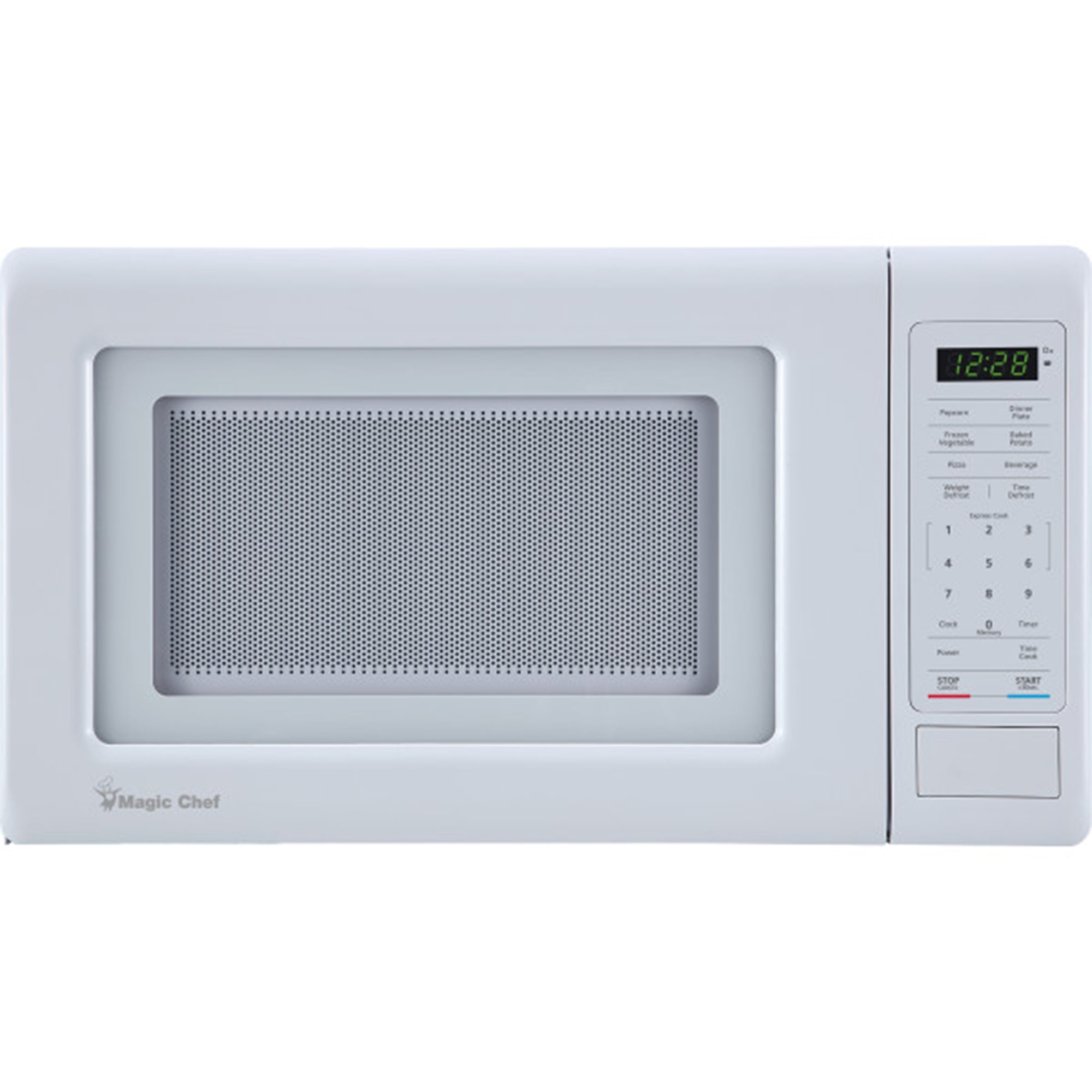 Magic Chef MC77MW Countertop Microwave Oven, 700 Watts, White