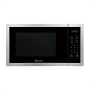 Magic Chef MC99MST Countertop Microwave Oven, 900 Watts, Stainless Steel