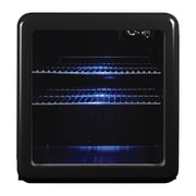 Magic Chef 1.7-Cu. Ft. Retro Beverage Cooler, Black