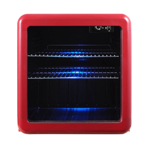 Magic Chef MCB17CHR 1.7-Cu. Ft. Retro Beverage Cooler (Red)