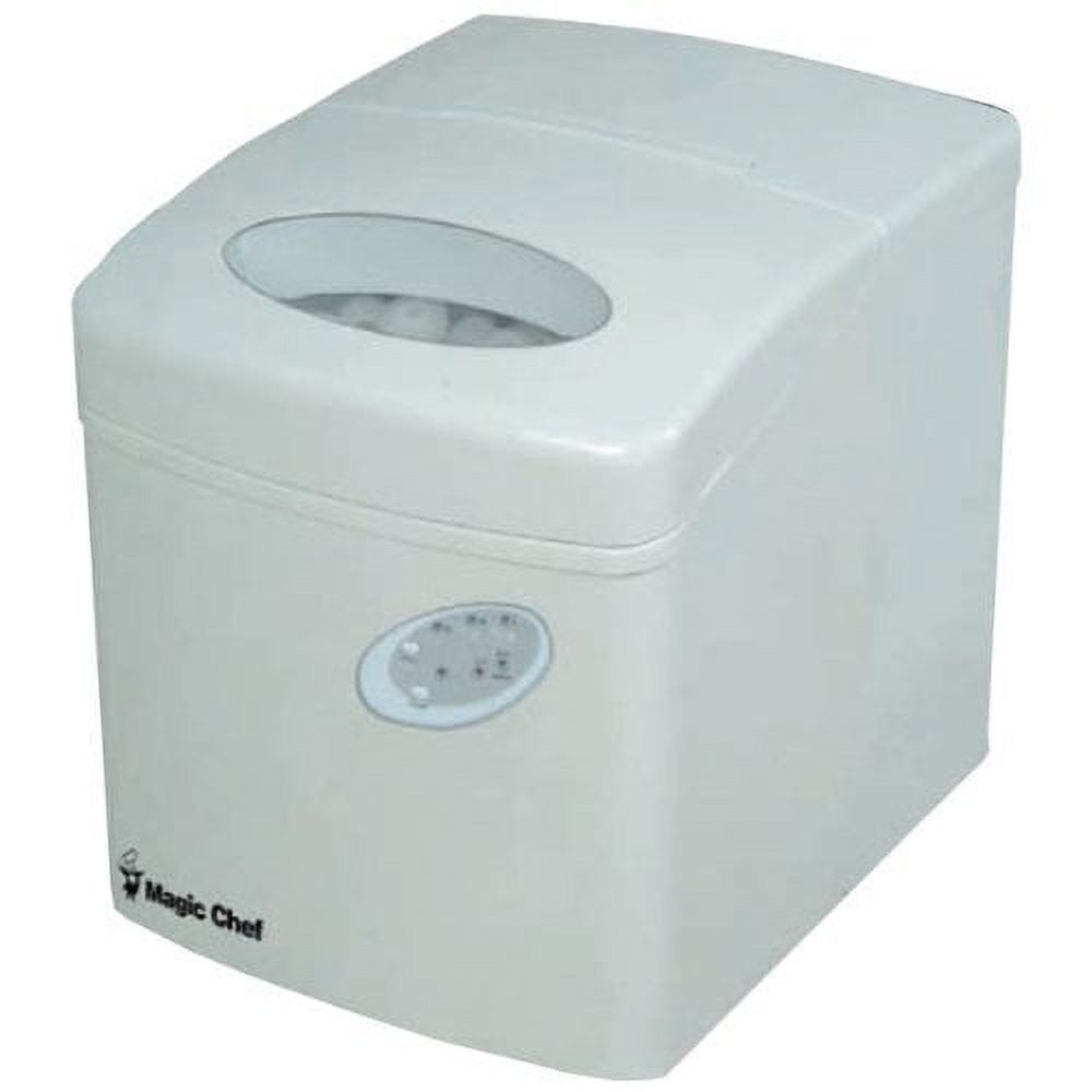 Magic Chef MCIM22TW 27lb-Capacity Portable Mini Ice Maker (White) - image 1 of 3
