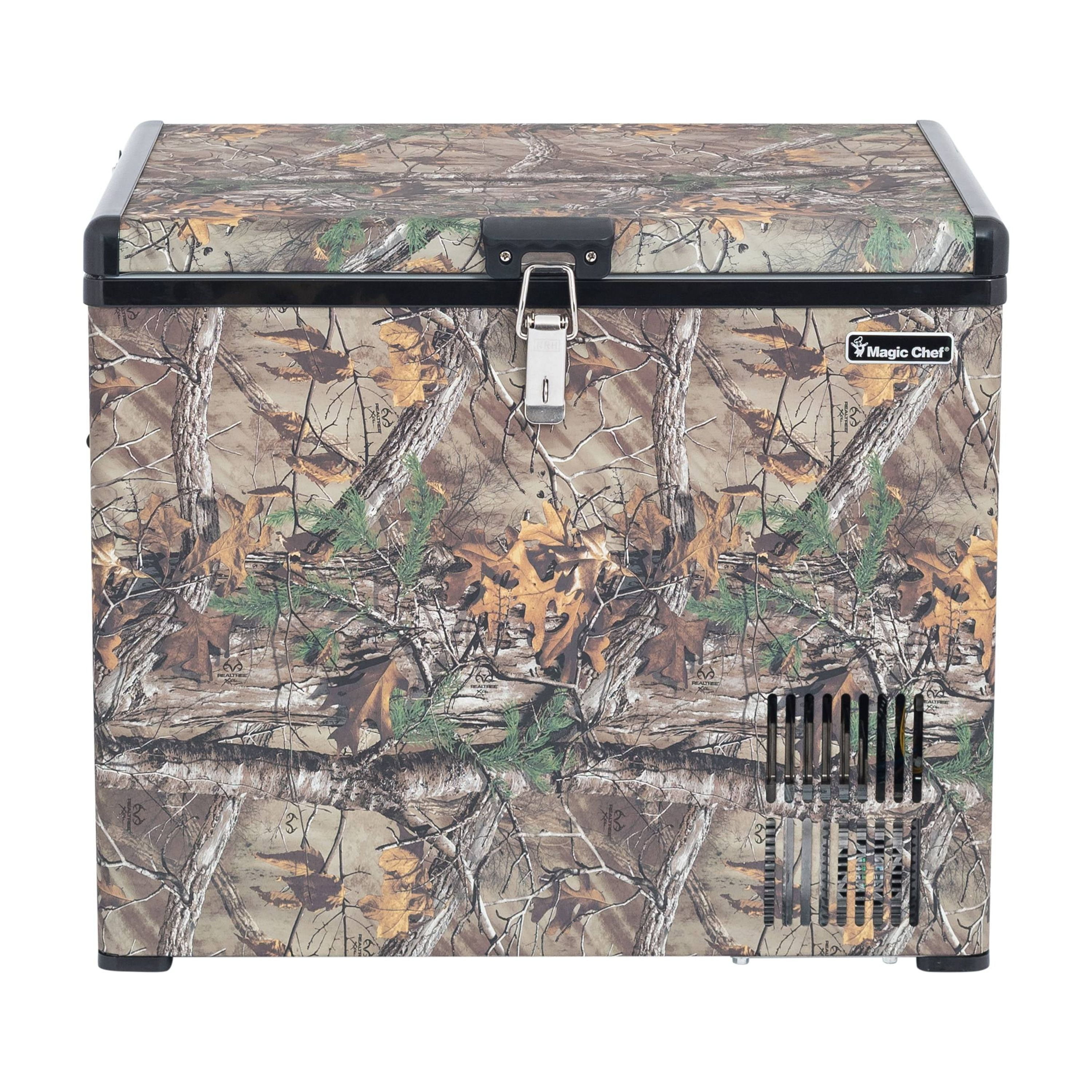 Magic Chef 1.4 cu ft Portable Freezer, Realtree Xtra Camo