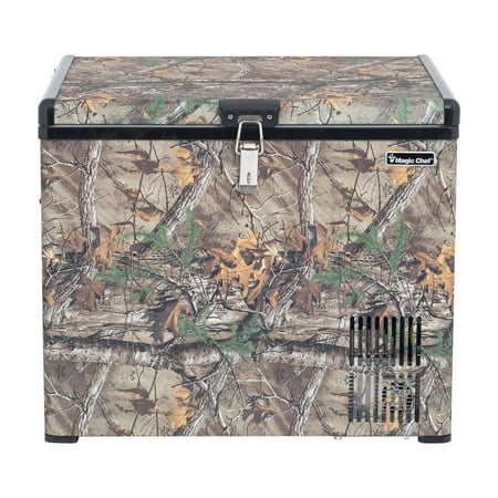 Magic Chef 1.4 Cu. Ft. Portable Freezer with Authentic Realtree Xtra Camouflage Pattern