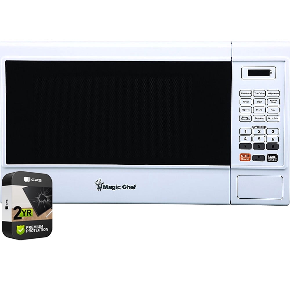 Magic Chef 1000 Magic Chef MCM1310W 1.3 Cu Ft Countertop 1000 Watt Digital Touch Bundle ...