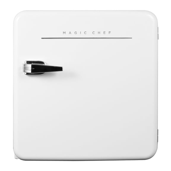Magic Chef MCR16CHW 1.6-cu. ft. ENERGY-STAR Certified Retro Mini Fridge with Manual Defrost, White