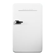 Magic Chef MCR32CHW Manual Defrost Retro Mini Fridge, White, 3.2 cu. ft., 120 V