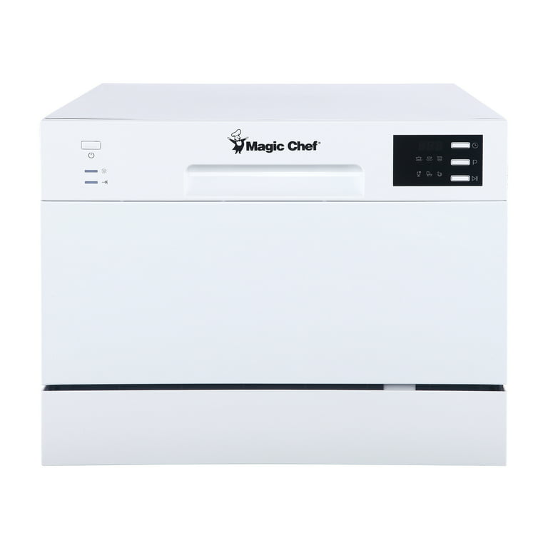 MCSCD6W5 by Magic Chef - 6-Place Setting Countertop Dishwasher