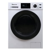 Magic Chef 2.7 cu. ft. White All in One Ventless Washer Dryer Combo in White