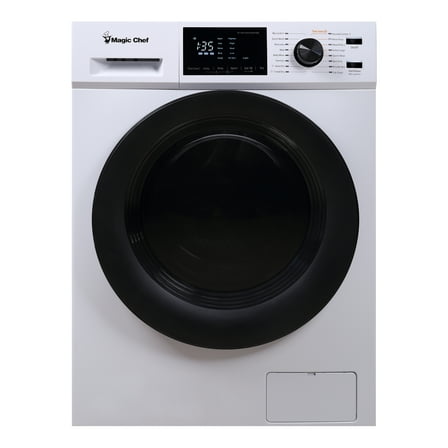 Magic Chef 2.7 cu. ft. White All in One Ventless Washer Dryer Combo in White