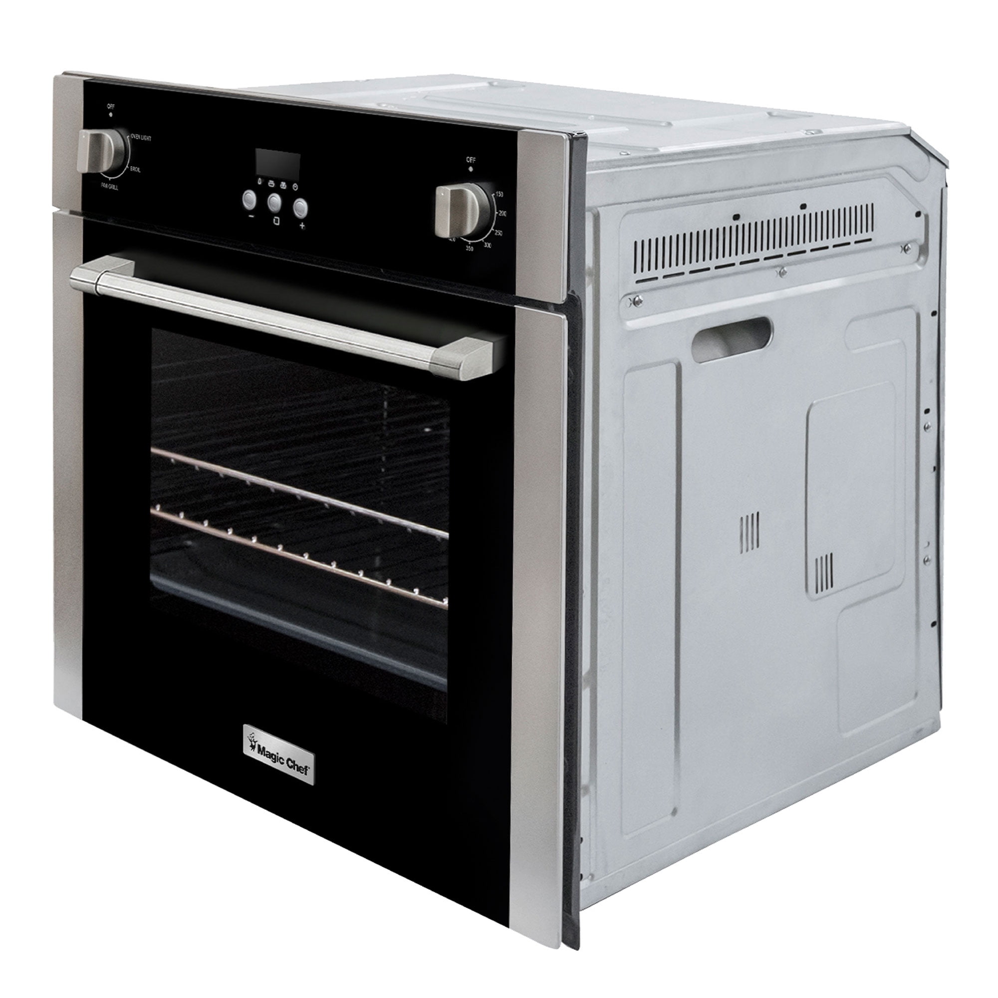 Magic Chef 24 in. 2.2 cu. ft. Electric Range with Convection in Stainless  Steel MCSRE24S - The Home Depot