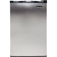 thumbnail image 1 of Magic Chef 3.0 cu ft Compact Upright Freezer, Stainless Steel, 1 of 5