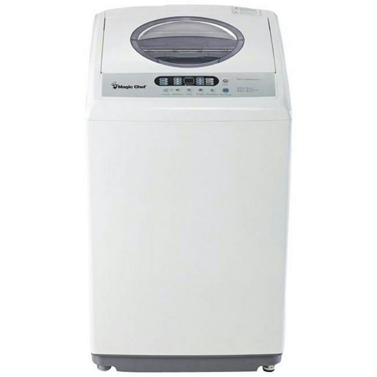 Magic Chef 1.6 Cu Ft Portable Top Load Freestanding Washer Mcstcw16w4