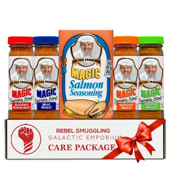 Magic Seasoning Blends Variety Pack - 5 Premium Flavors (Salmon, Poultry, Meat, Redfish, Seafood)