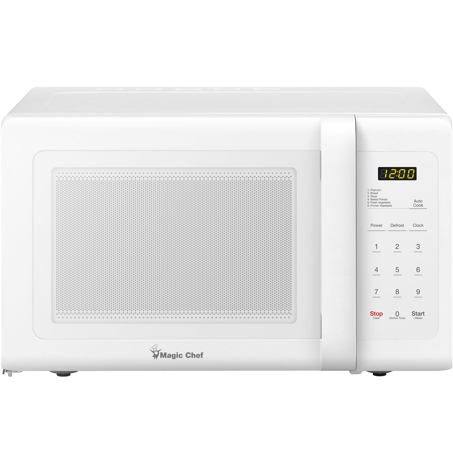 Countertop Small Microwave Oven, 9.5 Inch, White