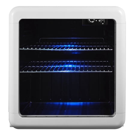 Magic Chef Retro Beverage Cooler, 1.7-cu Ft., White