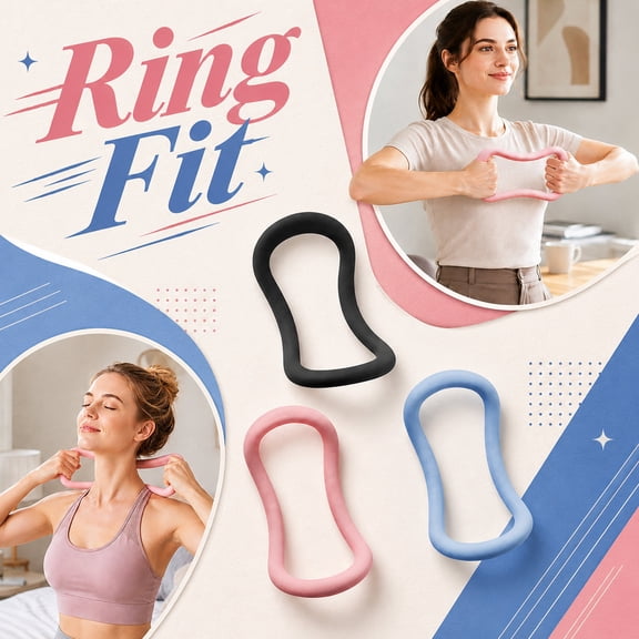 Magic Circle Pilates Ring Pilates Circle Ring Pilates Magic Circle Pilates at Home Equipment for Thigh Leg Core Training Pink 1 Pack