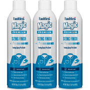 Magic Clean Products Sizing Light Finish Fabric Starch Ironing Spray, 20 oz, 3 Count Pack
