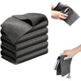 thumbnail image 1 of Magic Cleaning Cloth, 2026 New Streak Free Multifunctional Magic Cloth, Reusable Microfiber Cleaning Cloths, Kitchen Cleaning Wipes for Glass,Window, Kitchen, Cars (5, Black), 1 of 8