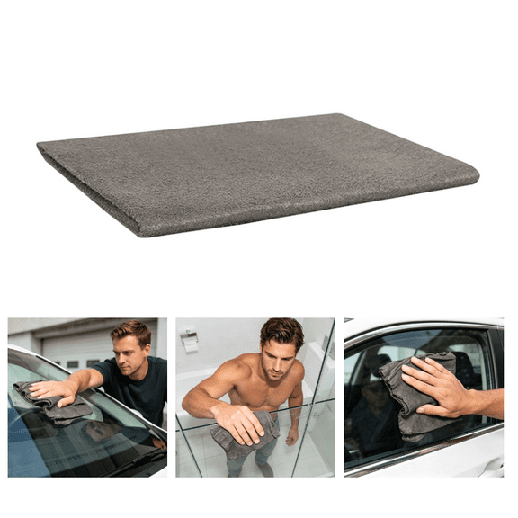 Magic Cleaning Cloth, Microfiber Magic Cloth Window Cleaning Cloths, Streak-Free, Reusable - (9.84" x 7.87")