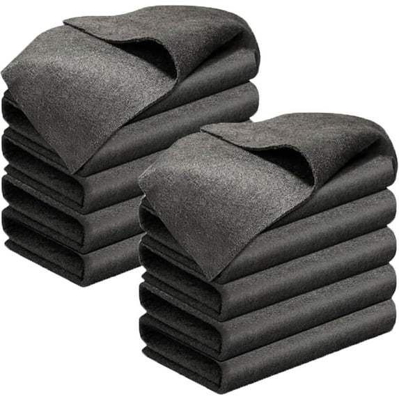 Magic Cleaning Cloth Stainless Steel, Magic Cleaning Cloths for Stainless Steel, 10 Counts Thickened Magic Cleaning Cloth, Microfiber Magic Streak Free, for Windows & Glass Reusable (20)