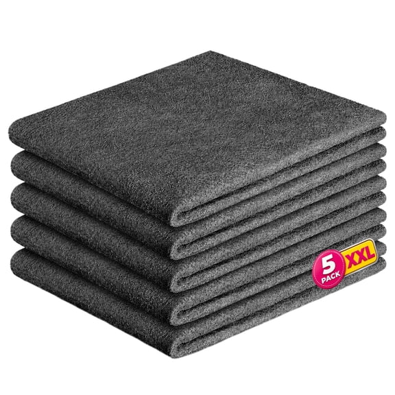 Magic Cleaning Cloth, Thick Microfiber, Streak Free For Glass & Kitchen，15 | Lint-Free; Reusable; 11.8x15.7 Inch; Works With Water; For Glass, Kitchen, Stainless Steel, Car