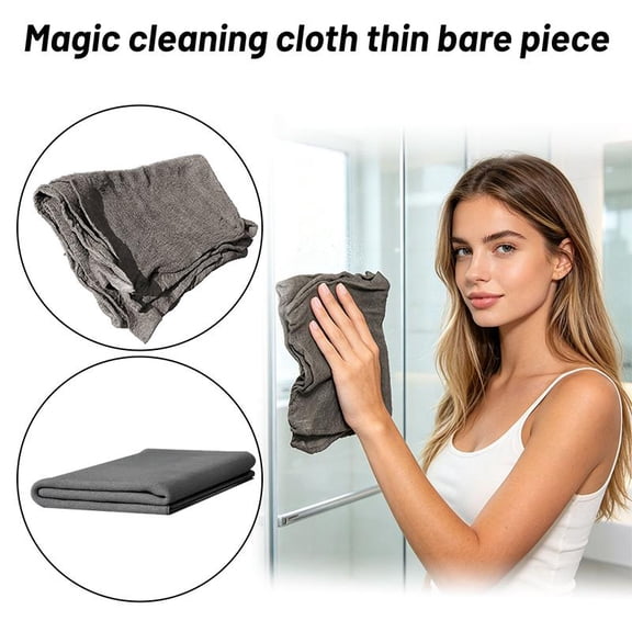 Magic Cleaning Cloth, Thickened, 1 Piece, for Household Kitchen Bathroom Glass Cleaning