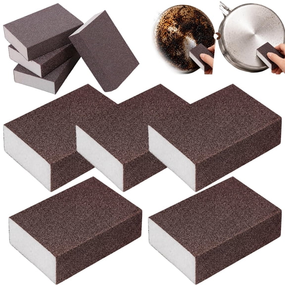 Magic Cleaning Sponge, Magic Emery Cleaning Sponge – Nano Carborundum for Pots and Pans Rust Removal
