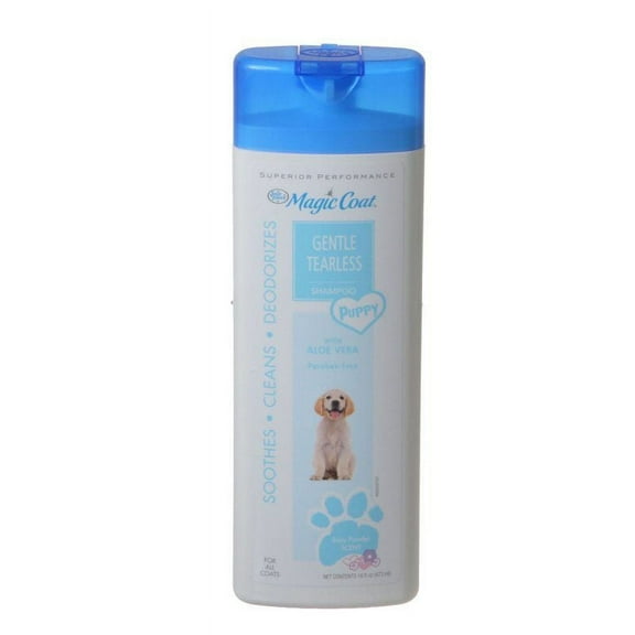 Magic Coat Gentle Tearless Puppy Shampoo with Aloe Vera [Dog, Shampoos Regular] 16 oz
