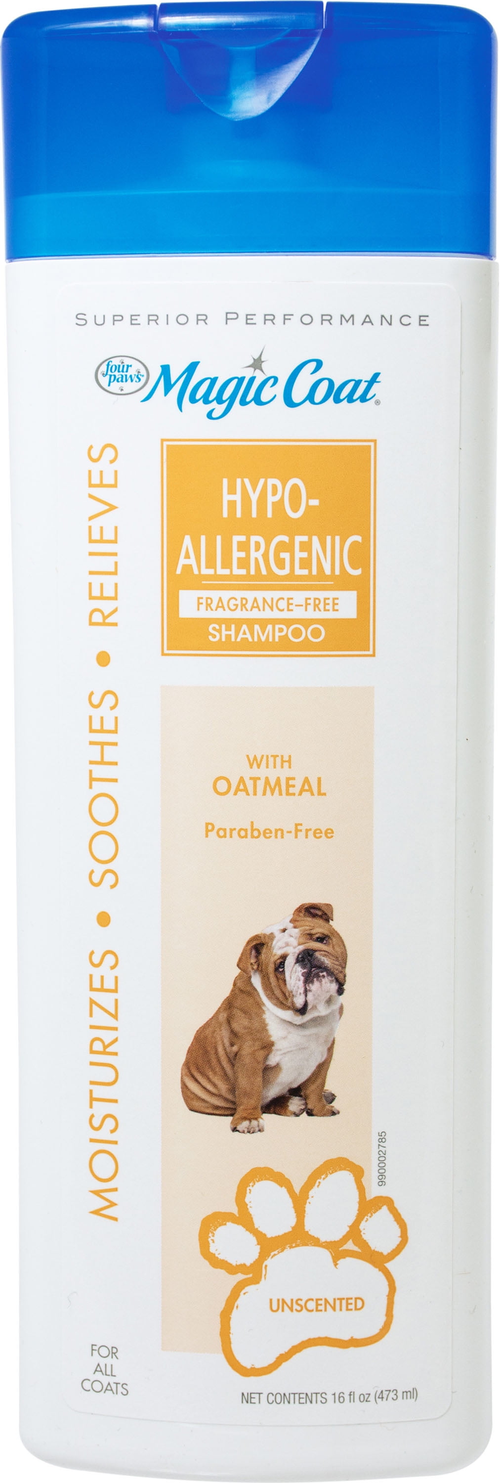 Magic Coat Hypo Allergenic Fragrance Free Shampoo with Oatmeal