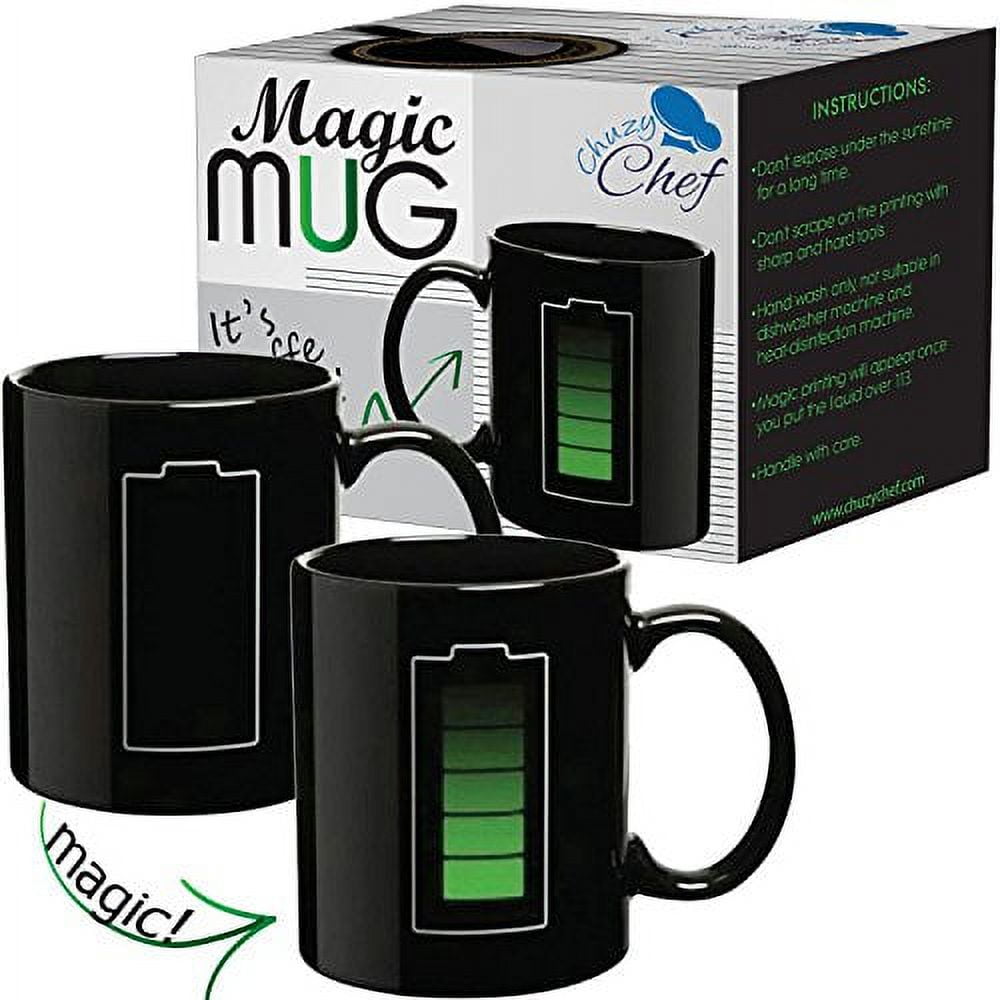 Energize Battery Mug Novelty Coffee Tea Cup