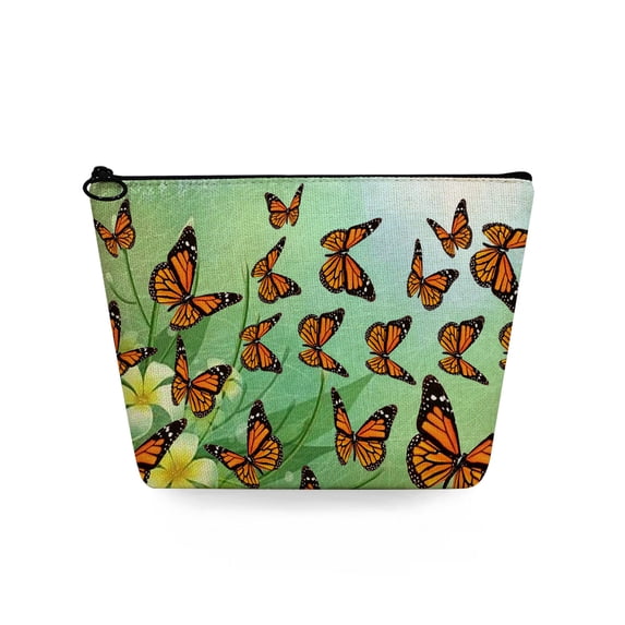 Magic Color Butterfly Print Women's Cosmetic Bags Fashion Beautiful Makeup Bags High Quality Toiletry Bag Portable Pencil Cases