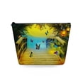 thumbnail image 1 of Magic Color Butterfly Print Women's Cosmetic Bags Fashion Beautiful Makeup Bags High Quality Toiletry Bag Portable Pencil Cases, 1 of 5