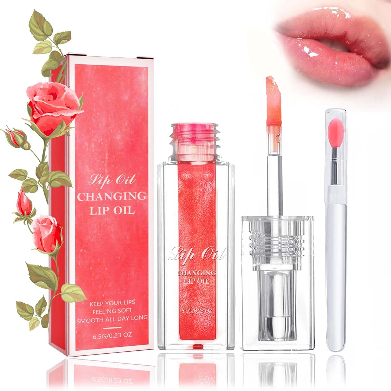Magic Color Changing Lip Oil, Color Changing Lip Oil, Boss Up Color