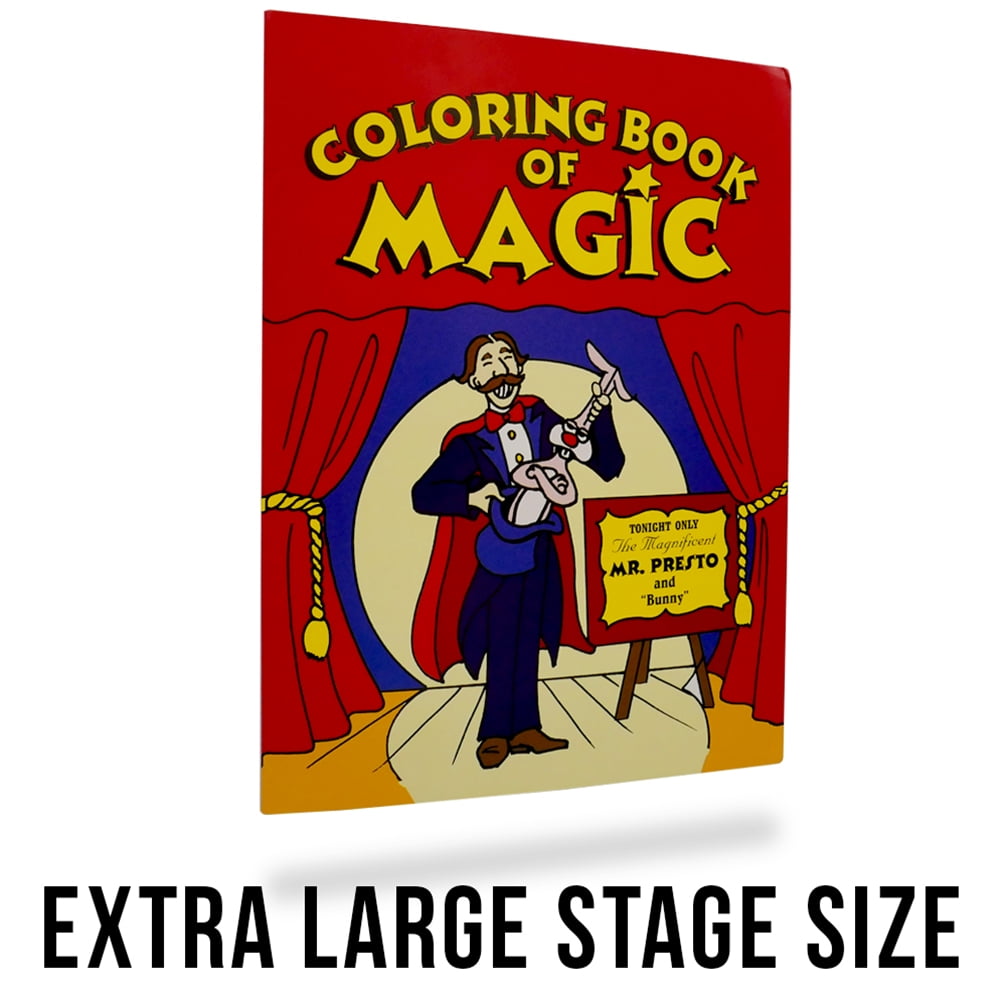 Magic Coloring Book Trick - Extra Large: 10.5" x 14" by Magic Makers ...