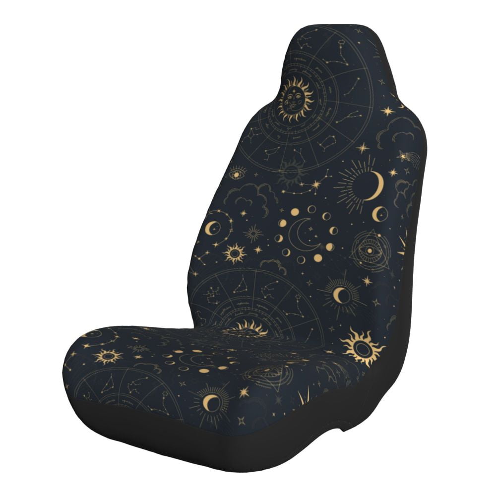 Magic Constellations Sun and Moon Car Seat Covers Universal Suitable