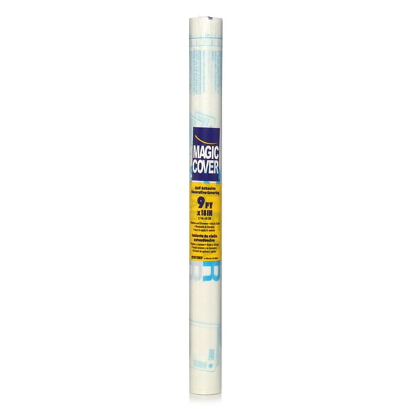 KITTRICH CORP. Shelf Liner, Adhesive, Clear, 18-In. x 9-Ft. 03-750-12