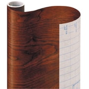 Con-Tact Brand Creative Covering Self-Adhesive Vinyl Drawer and Shelf Liner, 18'' x 9', Cherry Woodgrain