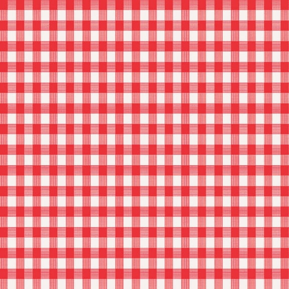 TABLECLOTH R/W CHK54"RND