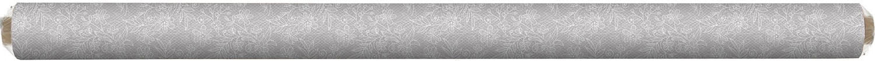Magic Cover Rolled 54 Inch Vinyl Clear - Vintage Lace, by the yard
